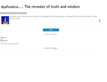 Tablet Screenshot of damomeetstheayahuasceros.blogspot.com