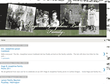 Tablet Screenshot of hugojosephinelarsonfamily.blogspot.com