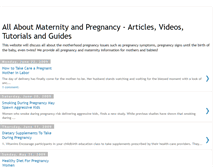 Tablet Screenshot of maternityandpregnancy.blogspot.com