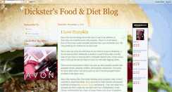 Desktop Screenshot of dickstersfoodblog.blogspot.com