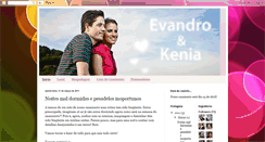 Desktop Screenshot of evandroekenia.blogspot.com
