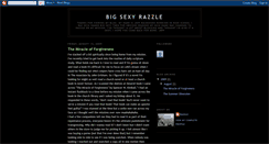 Desktop Screenshot of bigsexyrazzle.blogspot.com