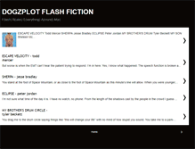 Tablet Screenshot of dogzplot.blogspot.com