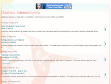Tablet Screenshot of mysqlopt.blogspot.com
