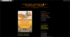 Desktop Screenshot of epiceriexotique.blogspot.com