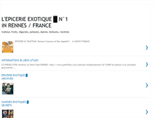 Tablet Screenshot of epiceriexotique.blogspot.com