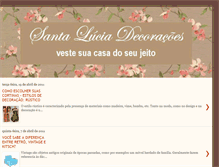 Tablet Screenshot of decoracoessantalucia.blogspot.com