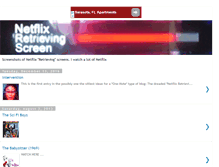 Tablet Screenshot of netflixretrievingscreen.blogspot.com