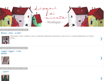 Tablet Screenshot of disegnidinienteboutique.blogspot.com