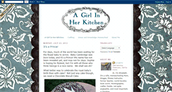Desktop Screenshot of agirlinherkitchen.blogspot.com
