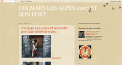 Desktop Screenshot of colmarslealpesetsonfort.blogspot.com