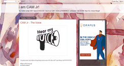 Desktop Screenshot of iamcamjr.blogspot.com