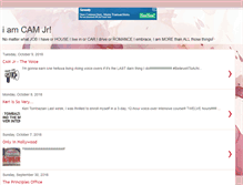 Tablet Screenshot of iamcamjr.blogspot.com