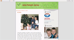 Desktop Screenshot of jamesfantasticjourney.blogspot.com