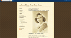 Desktop Screenshot of howehomeawayfromhome.blogspot.com