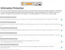 Tablet Screenshot of nformationprotection.blogspot.com