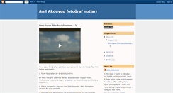 Desktop Screenshot of anilakduyguphotography.blogspot.com
