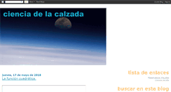 Desktop Screenshot of cienciadelacalzada.blogspot.com