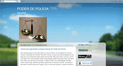 Desktop Screenshot of poderdepolicia.blogspot.com