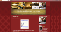 Desktop Screenshot of littleredhousereviews.blogspot.com