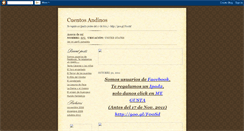 Desktop Screenshot of cuentosandinos.blogspot.com