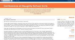 Desktop Screenshot of confessionsofschoolgirls.blogspot.com