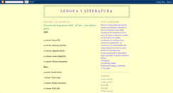 Desktop Screenshot of iic-lenguayliteratura.blogspot.com