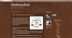 Desktop Screenshot of embracefair.blogspot.com