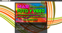 Desktop Screenshot of margabyproducciones.blogspot.com