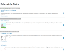 Tablet Screenshot of datesdelafisica.blogspot.com