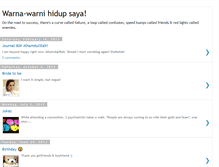 Tablet Screenshot of diaryputihvsdiaryhitam.blogspot.com