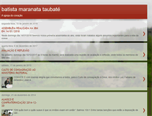 Tablet Screenshot of batista-maranata.blogspot.com