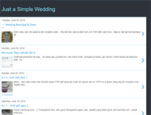 Tablet Screenshot of my-simple-wedding.blogspot.com