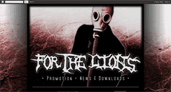 Desktop Screenshot of forthelions.blogspot.com