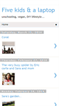 Mobile Screenshot of fivekidsandalaptop.blogspot.com