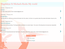 Tablet Screenshot of magdalenestmichaelsrocksmyworld.blogspot.com