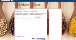 Desktop Screenshot of chefgilligan.blogspot.com