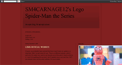 Desktop Screenshot of legospider-mantheseries.blogspot.com