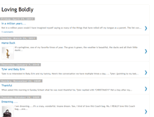 Tablet Screenshot of lovingboldly.blogspot.com