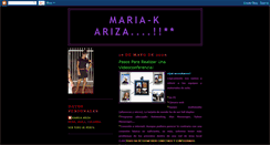 Desktop Screenshot of maria-k23.blogspot.com