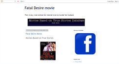 Desktop Screenshot of fataldesiremovie.blogspot.com