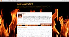 Desktop Screenshot of apehangersgrill.blogspot.com