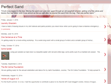 Tablet Screenshot of perfectsand.blogspot.com