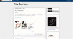 Desktop Screenshot of citysouthern.blogspot.com
