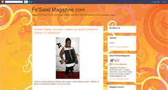 Desktop Screenshot of fesaadmagazine.blogspot.com