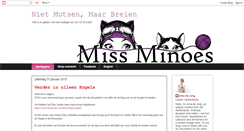 Desktop Screenshot of missminoes.blogspot.com