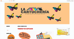 Desktop Screenshot of lacartucheria.blogspot.com