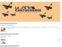 Tablet Screenshot of lacartucheria.blogspot.com