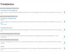 Tablet Screenshot of friedaseiten.blogspot.com