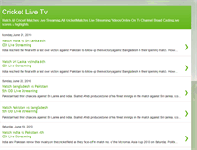 Tablet Screenshot of neocricktv.blogspot.com